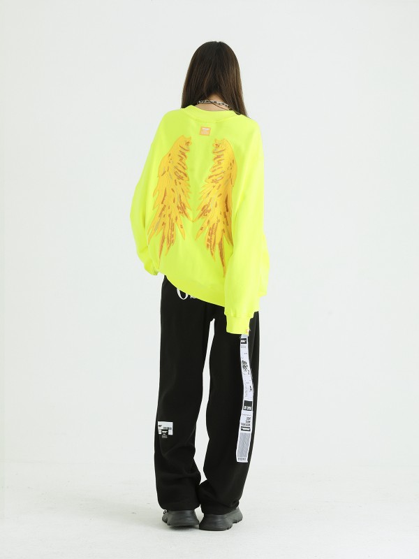 Mod Wave Movement Sudadera Alas Bordadas - Imagen 3