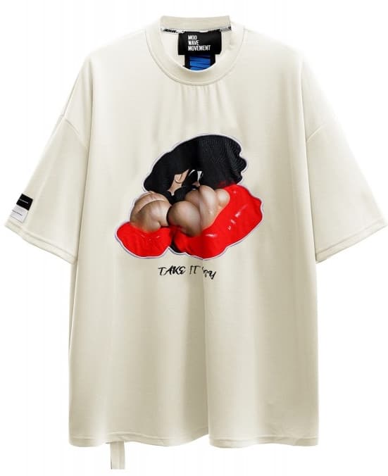 Mod Wave Movement Camiseta OVERSIZE Unisex Vanguard´s Dog Capsule