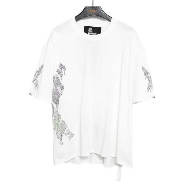 Mod Wave Movement Camiseta Unisex Strass Black Capsule